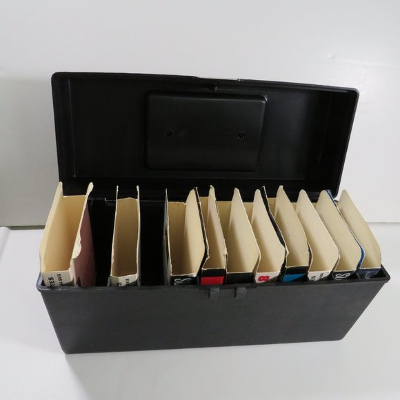 RADIO SHACK eight Track Tape Case with 8 Track Boxes - Picture 5 of 9